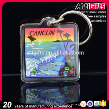 Werbegeschenke kundenspezifisches Design Acryl keychain